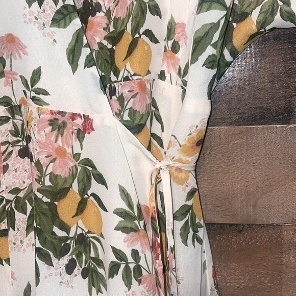 NWT Reformation Karen Midi Wrap Dress size XS - Picture 5 of 8